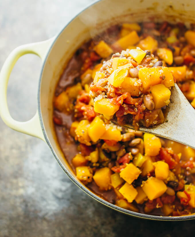 butternut-squash-chili-in-pot-overhead